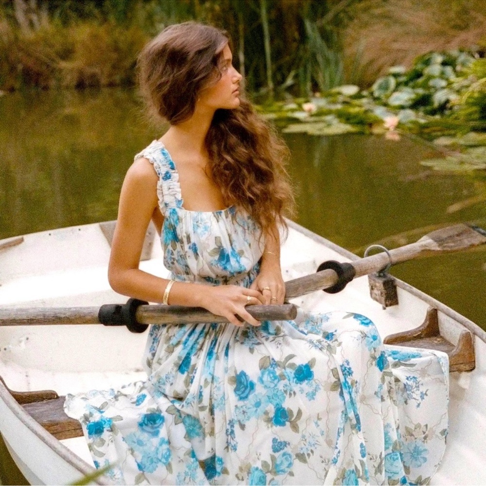 Spell and gypsy rose garden soiree dress - M